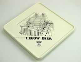 leeuw bier kunststof onderzetter molen